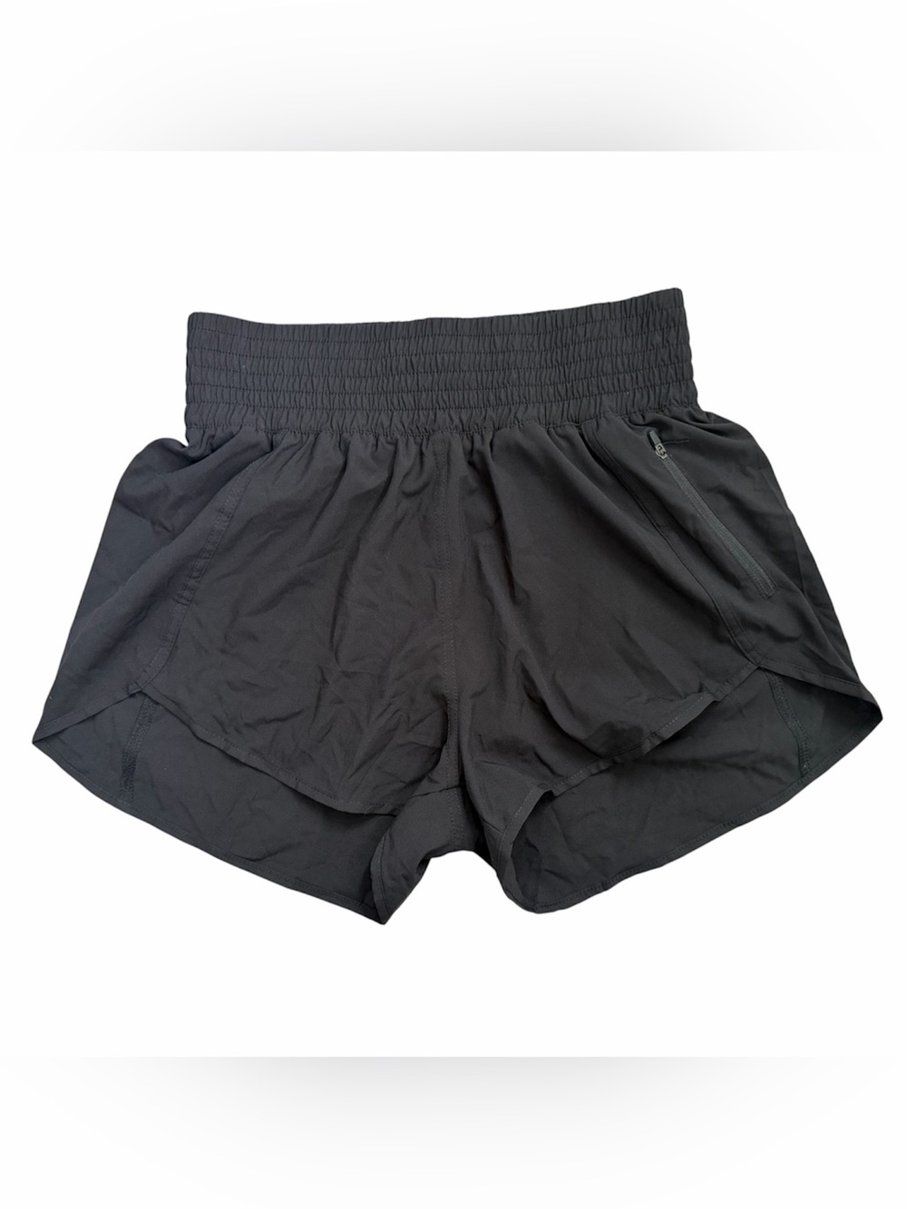 Women's Black Performance Running Shorts